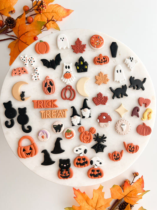 Fall Bundle No. 2 Clay Cutter Set | Fall Bundle No. 2 Polymer Clay Cutter Set for DIY Seasonal Earrings Autumn-Themed Jewelry and Handmade Festive Accessories