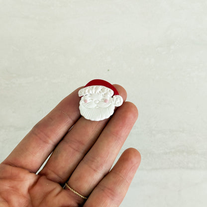2025 Classic Santa No. 1 | Festive Polymer Clay Cutters