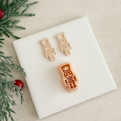 2025 Nutcracker No. 1 | Christmas Festive Polymer Clay Cutter Nostalgic