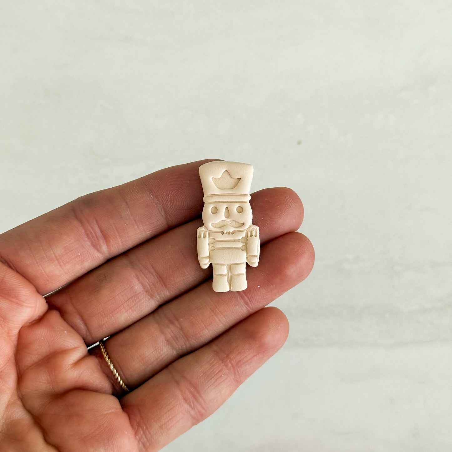 2025 Nutcracker No. 1 | Christmas Festive Polymer Clay Cutter Nostalgic