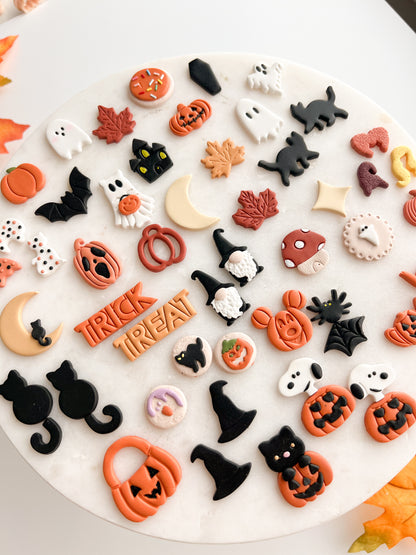 Fall Bundle No. 2 Clay Cutter Set | Fall Bundle No. 2 Polymer Clay Cutter Set for DIY Seasonal Earrings Autumn-Themed Jewelry and Handmade Festive Accessories