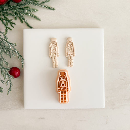 2025 Nutcracker No. 3 | Christmas Festive Polymer Clay Cutter Nostalgic