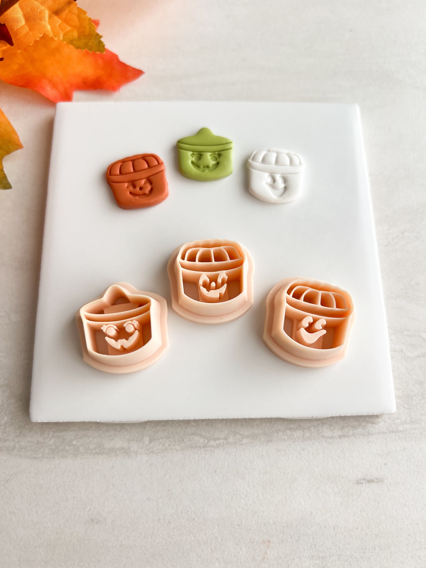 McDonalds Buckets Halloween Clay Cutters | McDonalds Buckets Halloween Polymer Clay Cutters for DIY Spooky Earrings Fun Jewelry and Handmade Halloween Accessories