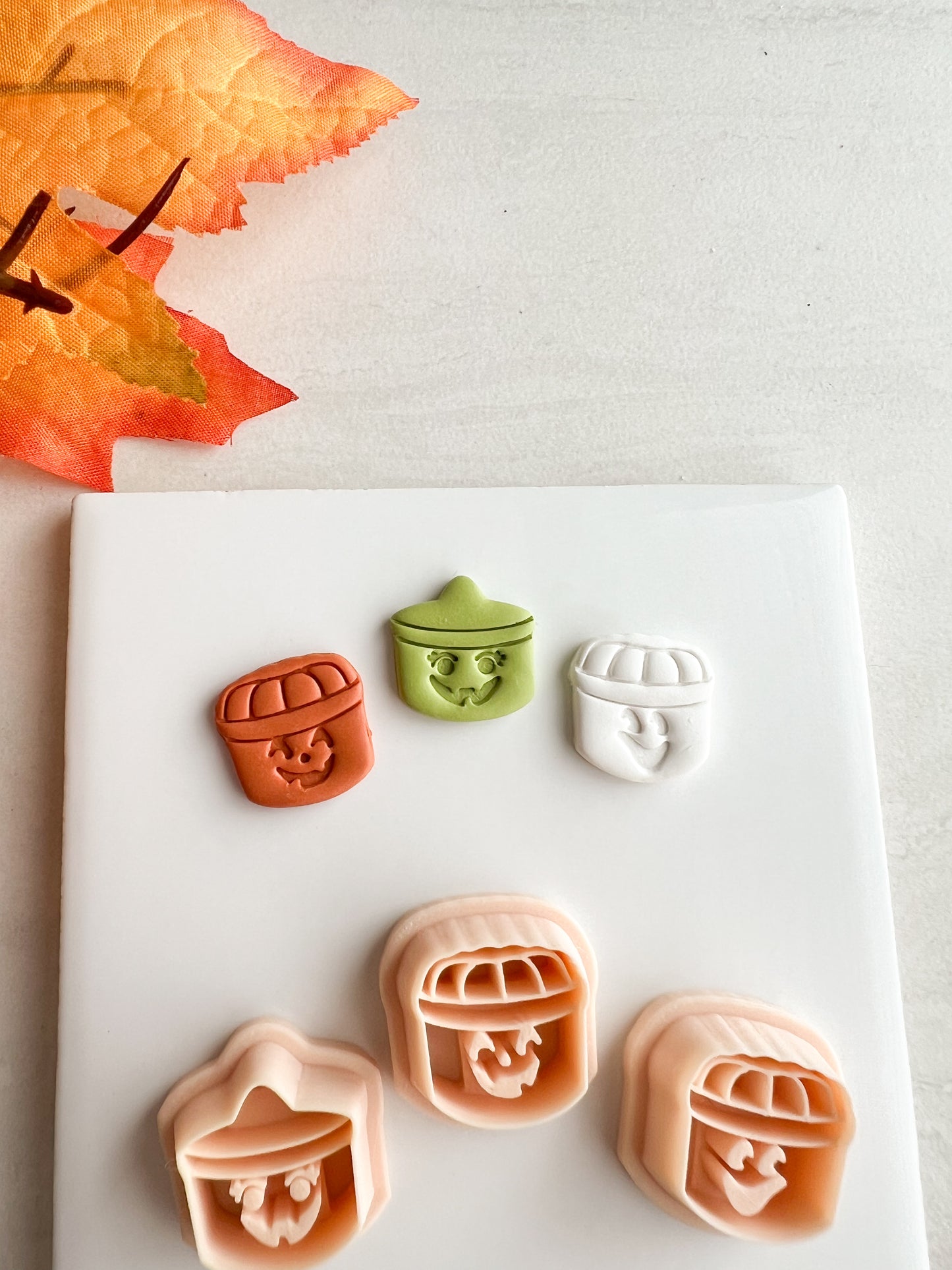 McDonalds Buckets Halloween Clay Cutters | McDonalds Buckets Halloween Polymer Clay Cutters for DIY Spooky Earrings Fun Jewelry and Handmade Halloween Accessories