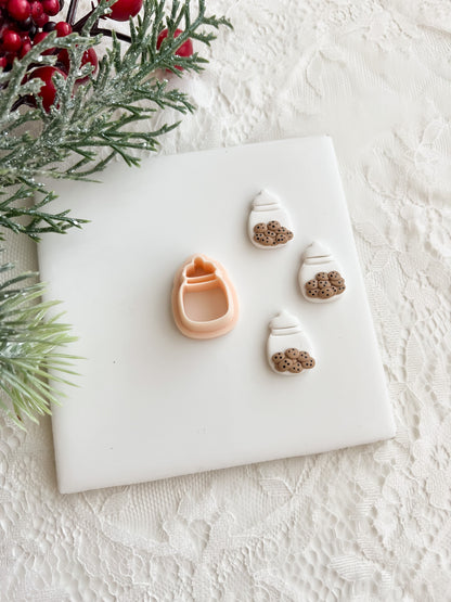 Cookie Jar Clay Cutter | Cookie Jar Polymer Clay Cutter for DIY Baking-Themed Earrings Handmade Jewelry and Fun Kitchen-Inspired Crafts