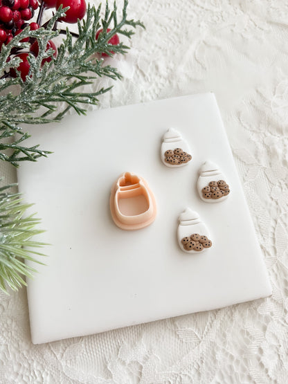 Cookie Jar Clay Cutter | Cookie Jar Polymer Clay Cutter for DIY Baking-Themed Earrings Handmade Jewelry and Fun Kitchen-Inspired Crafts