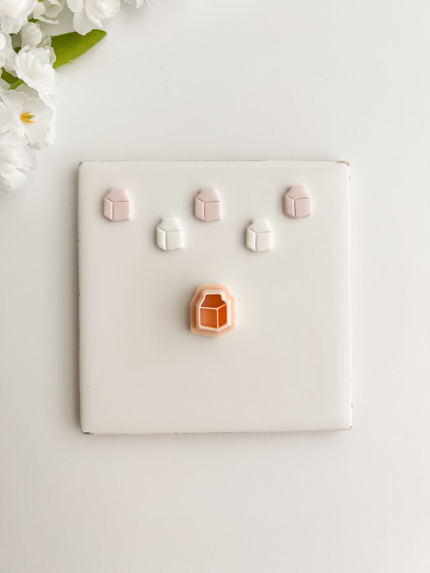 Milk Carton Clay Cutter | Milk Carton Polymer Clay Cutter for DIY Food Earrings Nostalgic-Themed Jewelry and Handmade Cute Accessories