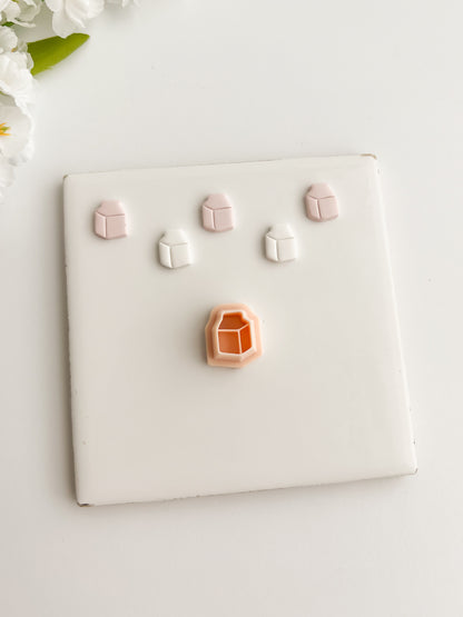 Milk Carton Clay Cutter | Milk Carton Polymer Clay Cutter for DIY Food Earrings Nostalgic-Themed Jewelry and Handmade Cute Accessories