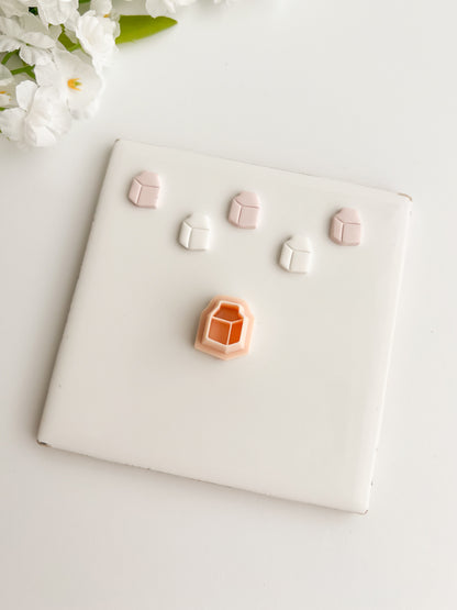 Milk Carton Clay Cutter | Milk Carton Polymer Clay Cutter for DIY Food Earrings Nostalgic-Themed Jewelry and Handmade Cute Accessories