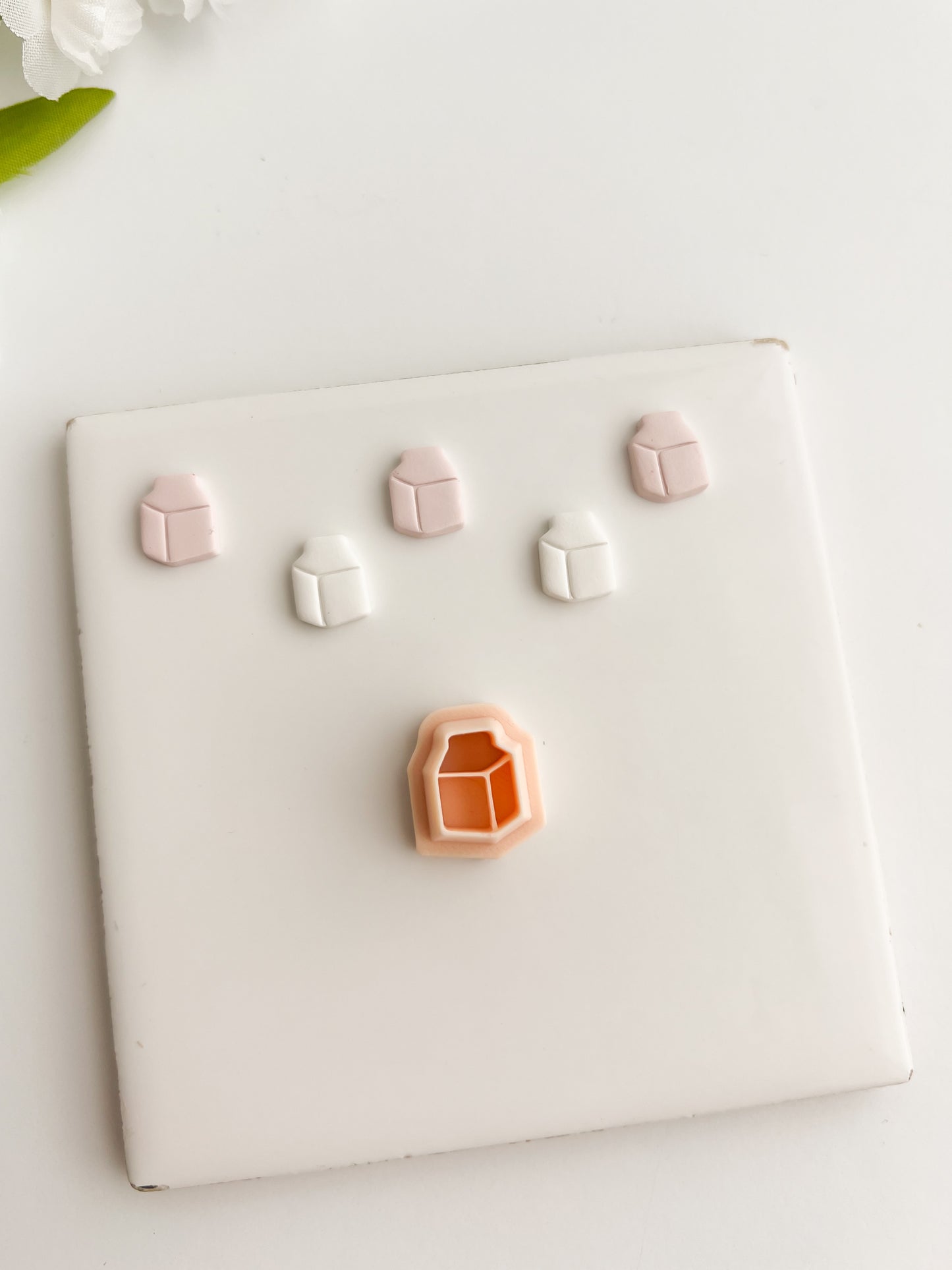 Milk Carton Clay Cutter | Milk Carton Polymer Clay Cutter for DIY Food Earrings Nostalgic-Themed Jewelry and Handmade Cute Accessories