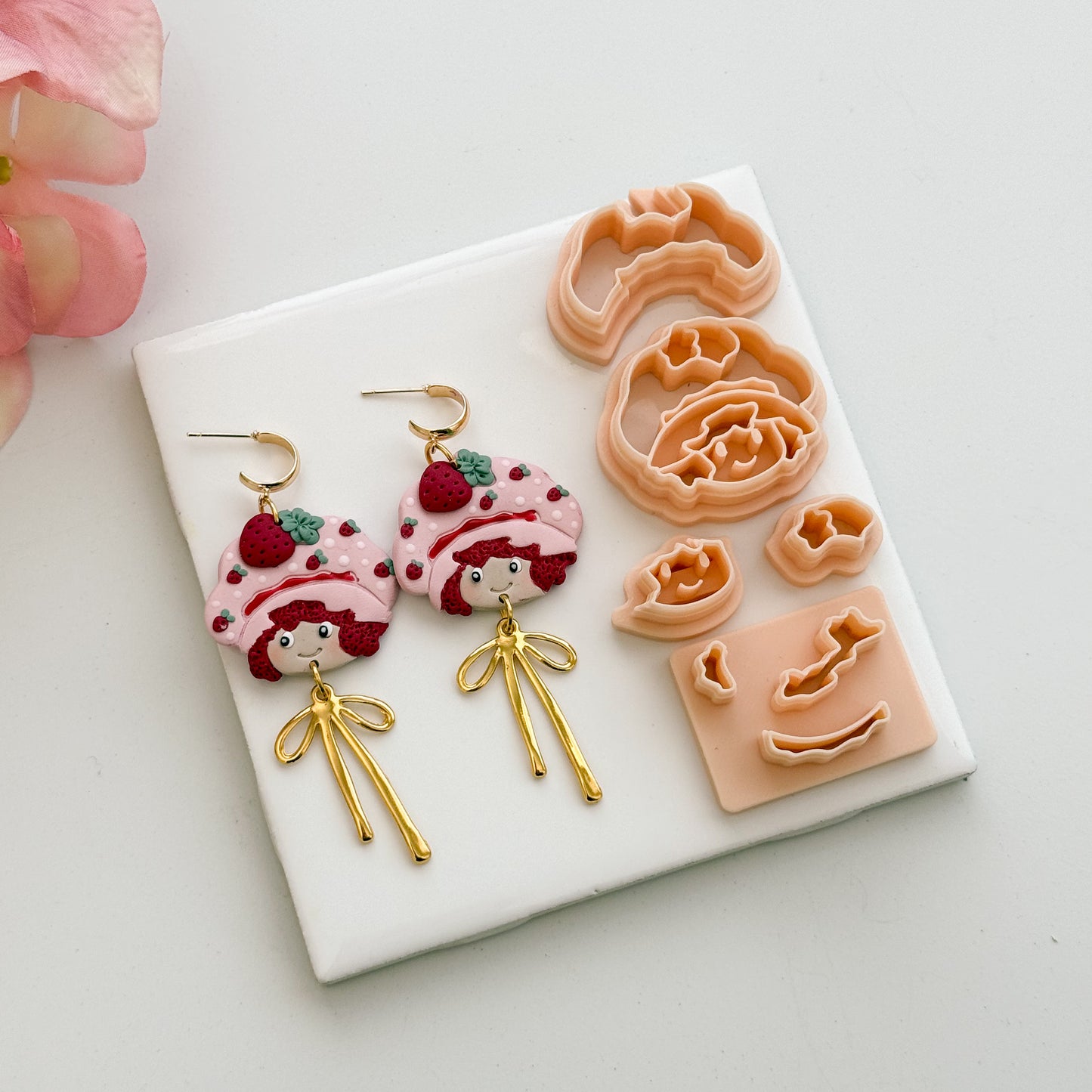 2026 Strawberry Shortcake | Nostalgic Polymer Clay Cutter
