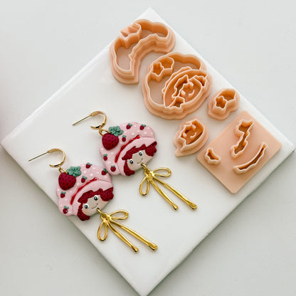 2026 Strawberry Shortcake | Nostalgic Polymer Clay Cutter