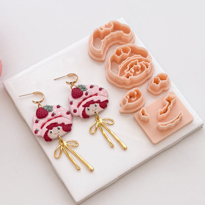 2026 Strawberry Shortcake | Nostalgic Polymer Clay Cutter