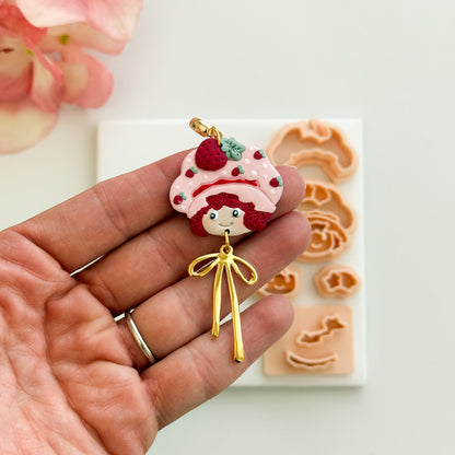 2026 Strawberry Shortcake | Nostalgic Polymer Clay Cutter