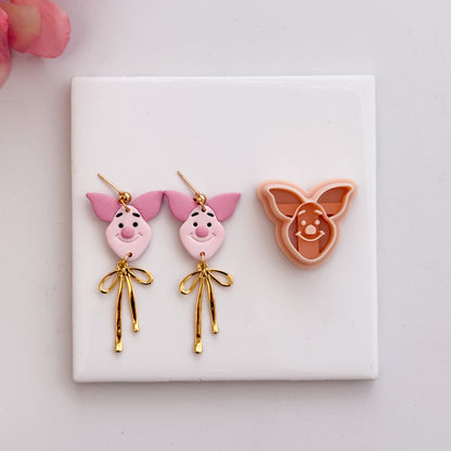 2026 Piglet | Winnie the Pooh Nostalgic Polymer Clay Cutter