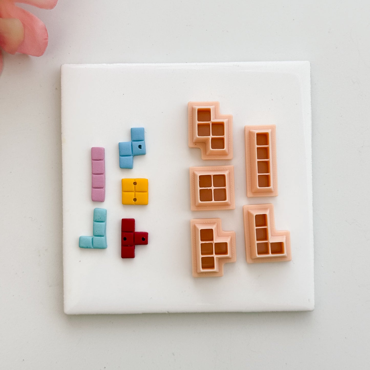 2026 Tetris | Nostalgic Arcade Polymer Clay Cutter