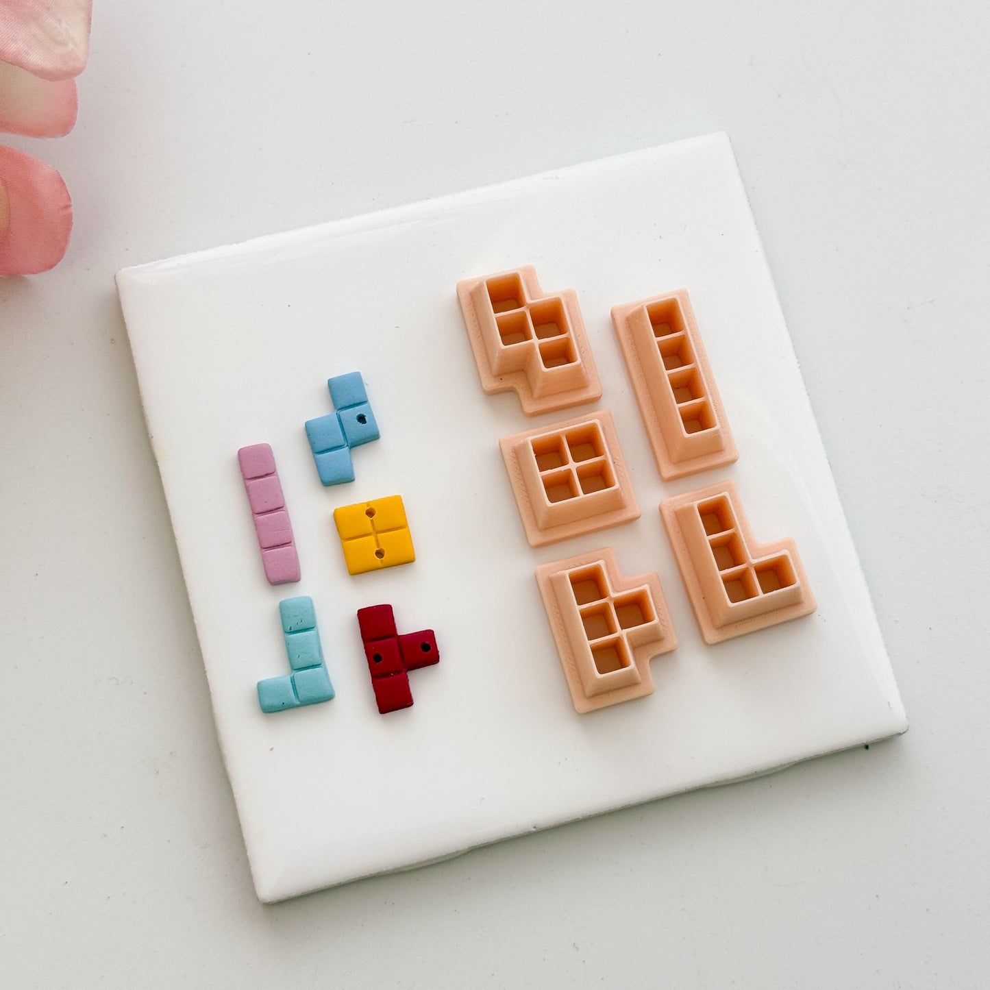 2026 Tetris | Nostalgic Arcade Polymer Clay Cutter