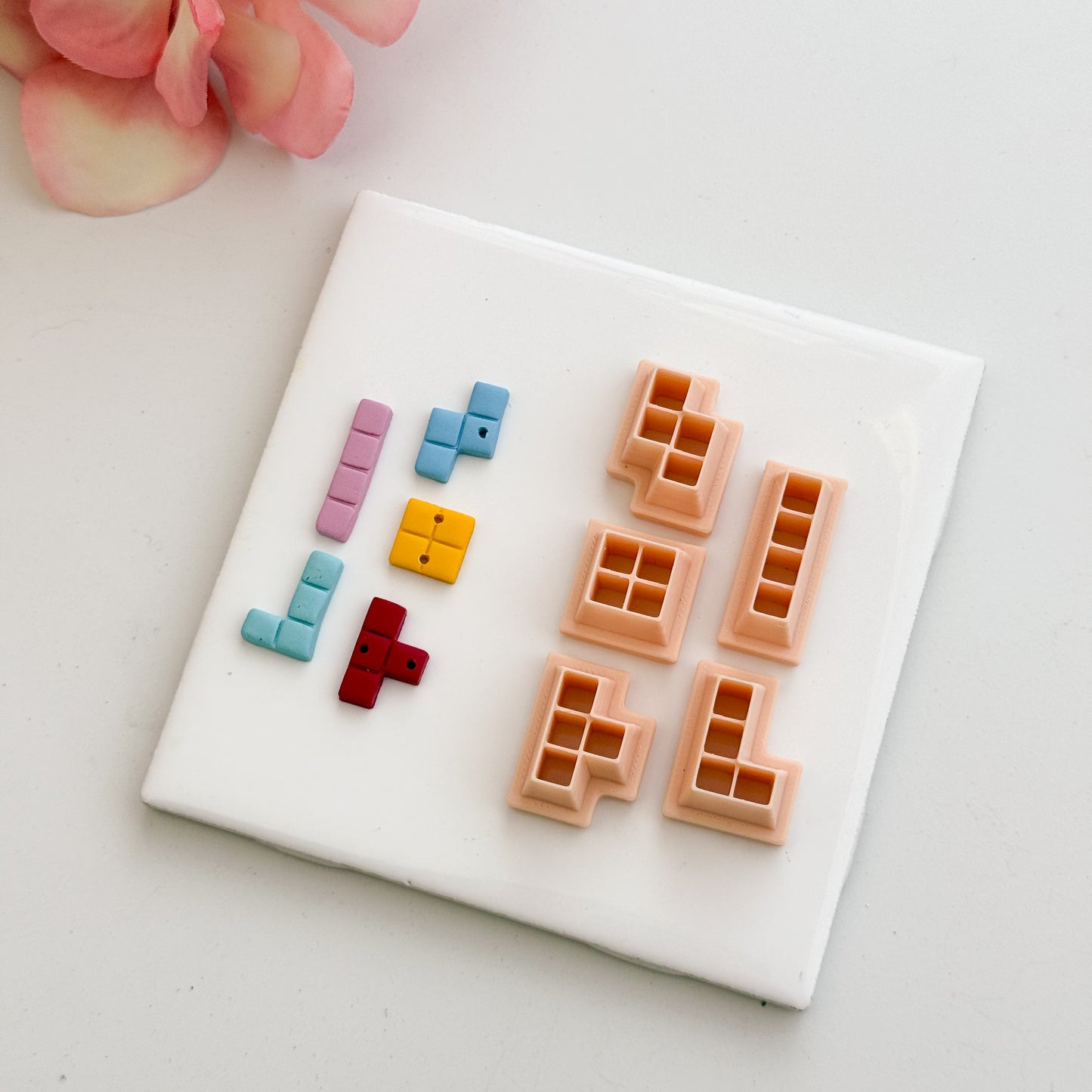 2026 Tetris | Nostalgic Arcade Polymer Clay Cutter