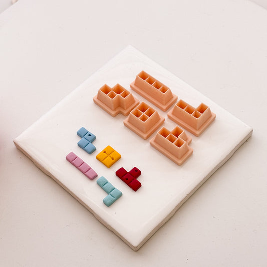 2026 Tetris | Nostalgic Arcade Polymer Clay Cutter