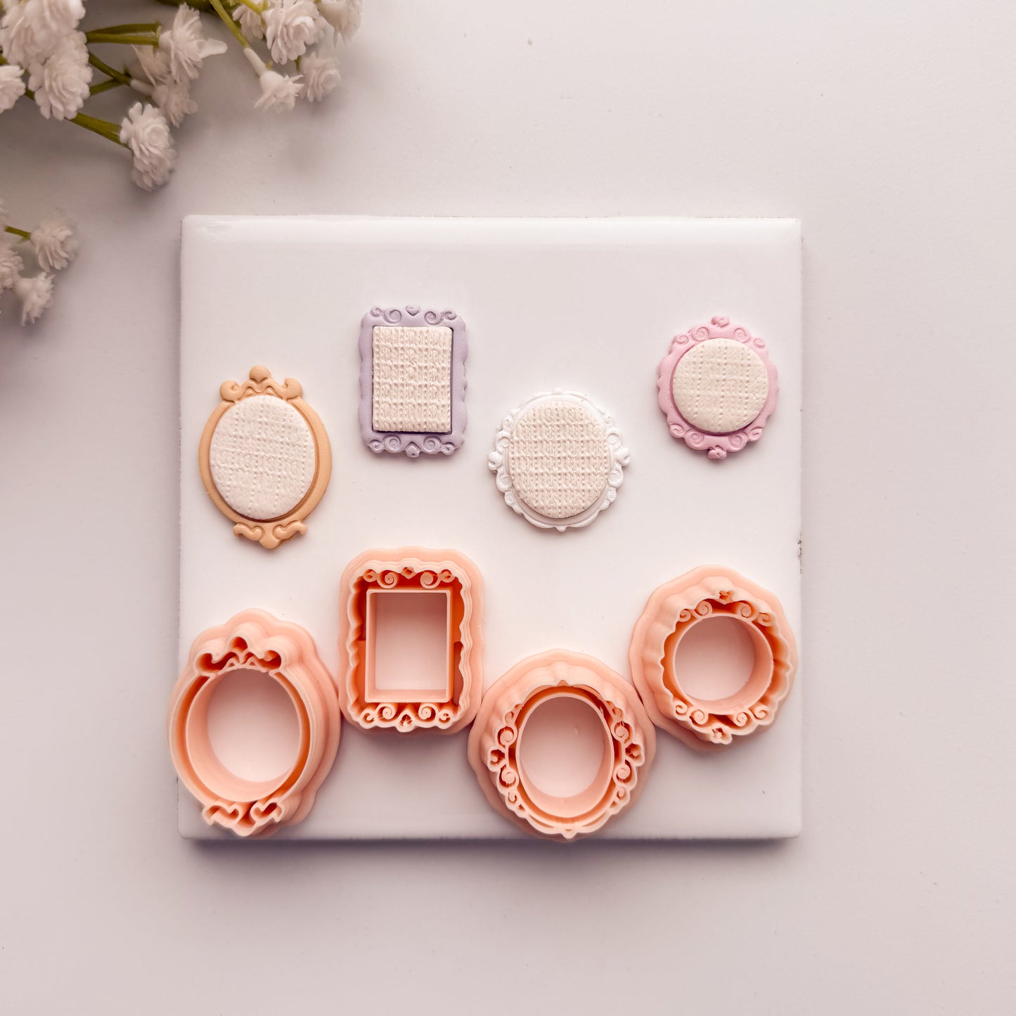 2026 Frames Set of 4 | Polymer Clay Cutter