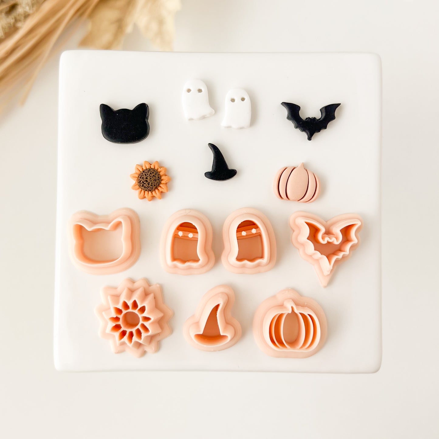 Fall Stud Set Clay Cutter | Fall Stud Polymer Clay Cutter Set for Autumn Earrings Seasonal Jewelry and Festive Handmade Crafts