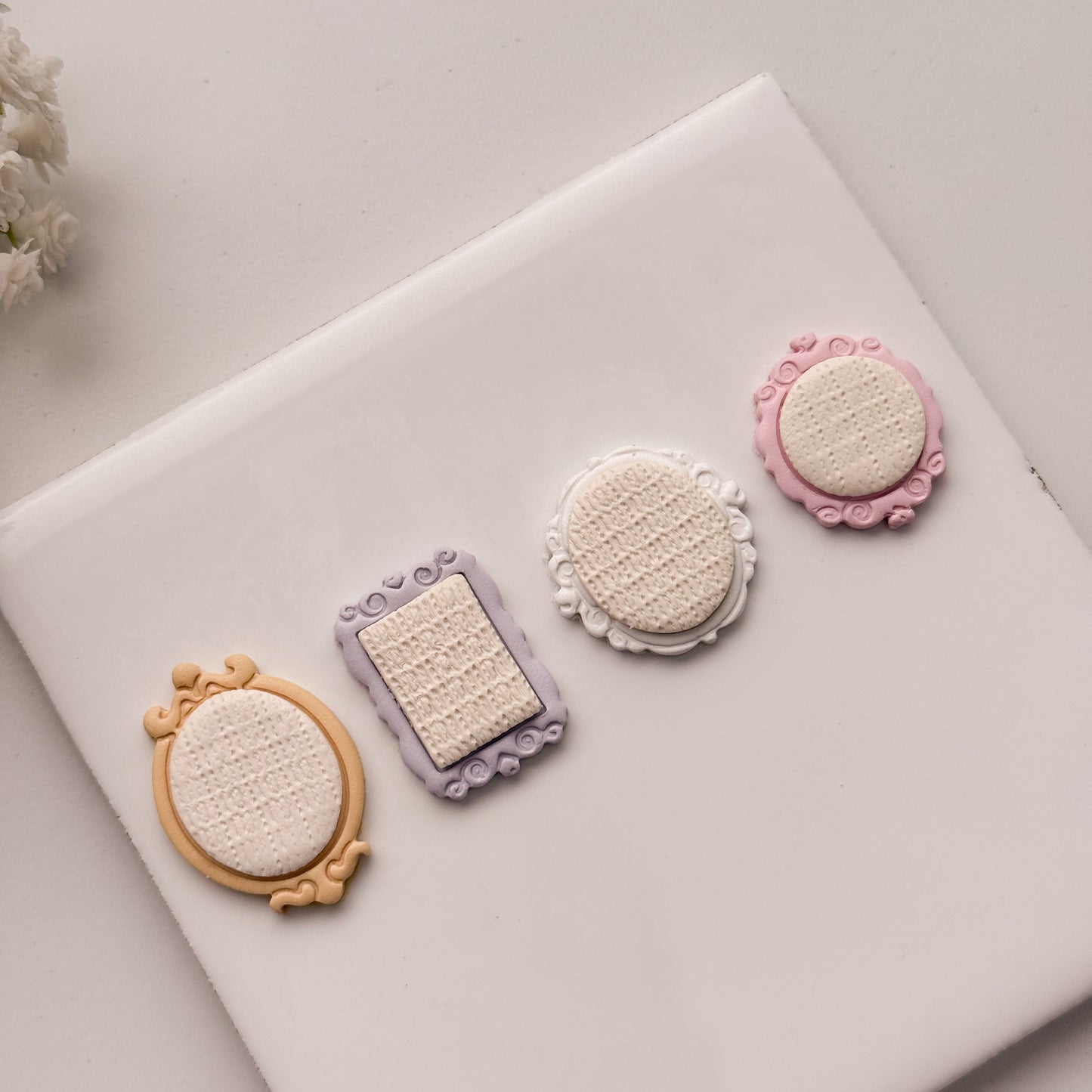 2026 Frames Set of 4 | Polymer Clay Cutter