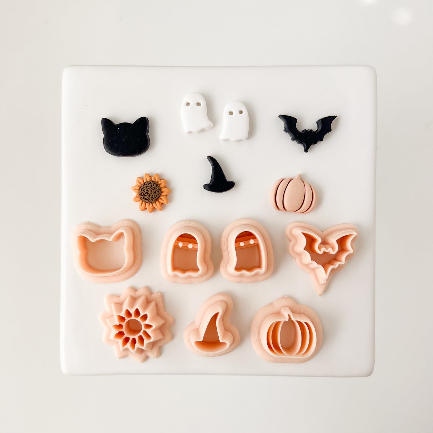 Fall Stud Set Clay Cutter | Fall Stud Polymer Clay Cutter Set for Autumn Earrings Seasonal Jewelry and Festive Handmade Crafts