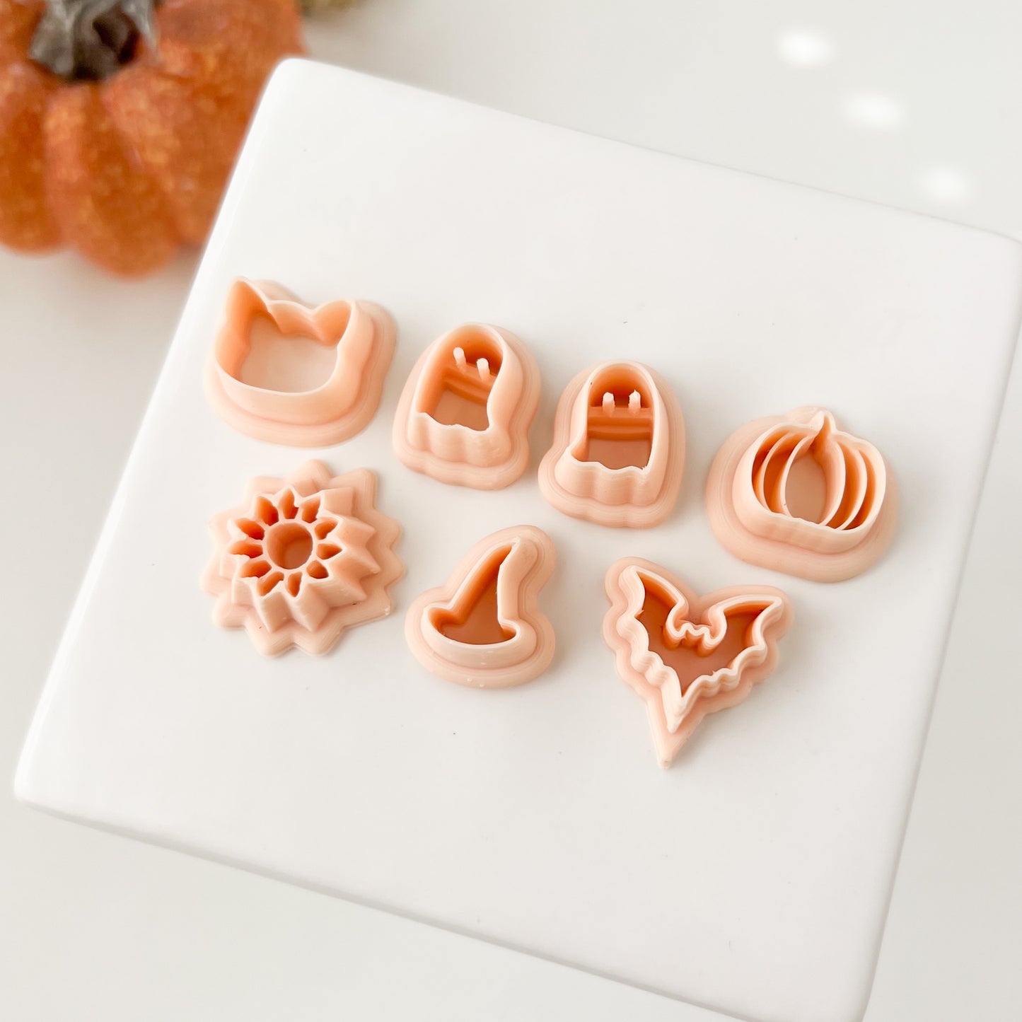 Fall Stud Set Clay Cutter | Fall Stud Polymer Clay Cutter Set for Autumn Earrings Seasonal Jewelry and Festive Handmade Crafts
