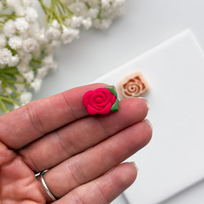 2026 Rose Shape | Spring Floral Polymer Clay Cutter