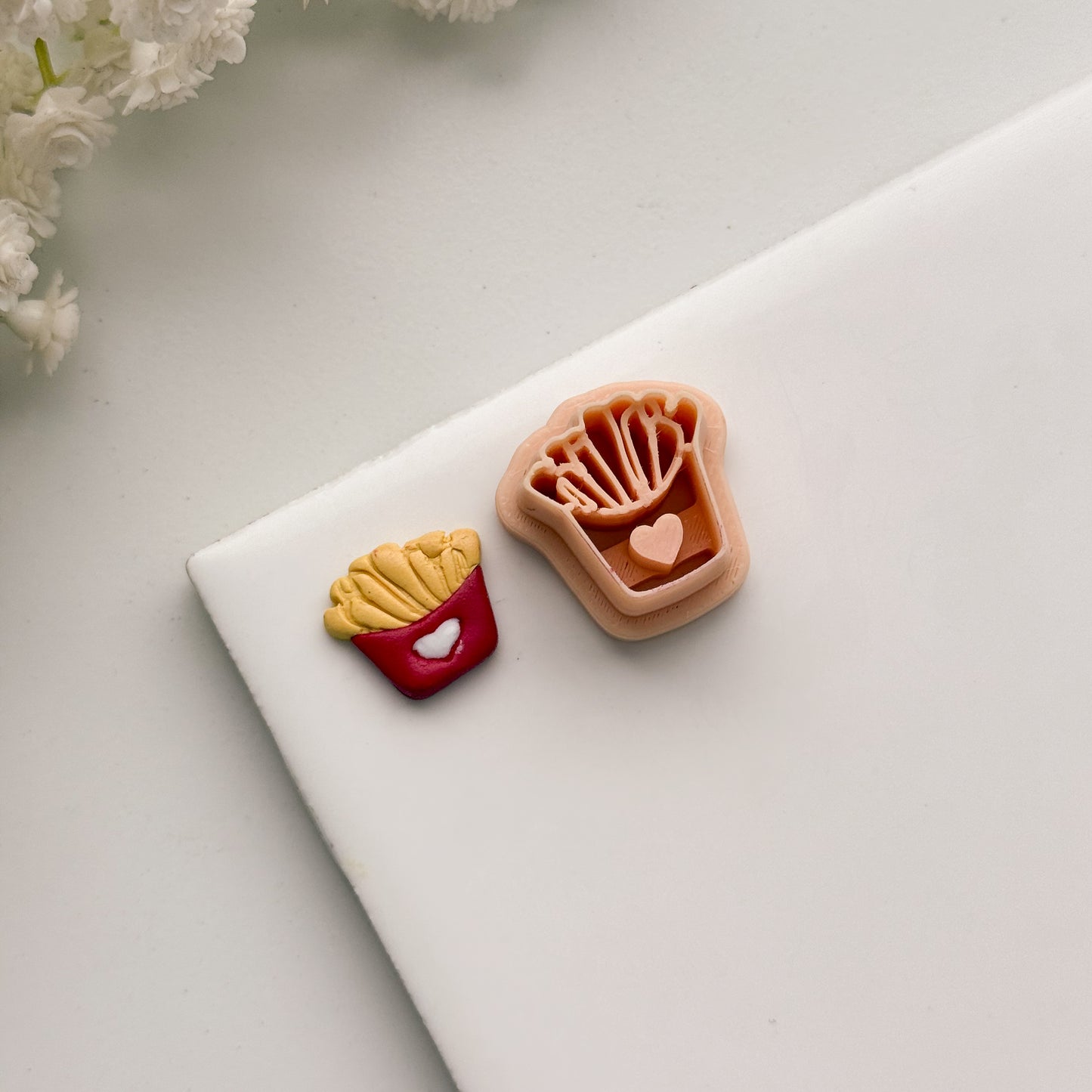 2026 French Fries | Nostalgic Food Polymer Clay Cutter