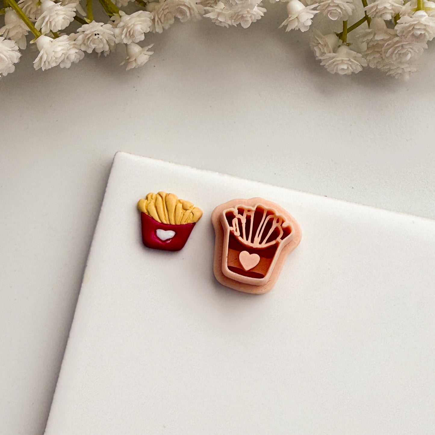 2026 French Fries | Nostalgic Food Polymer Clay Cutter