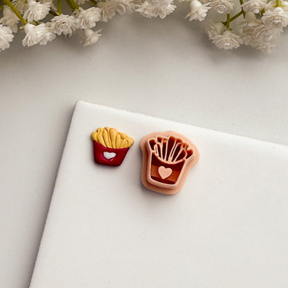 2026 French Fries | Nostalgic Food Polymer Clay Cutter
