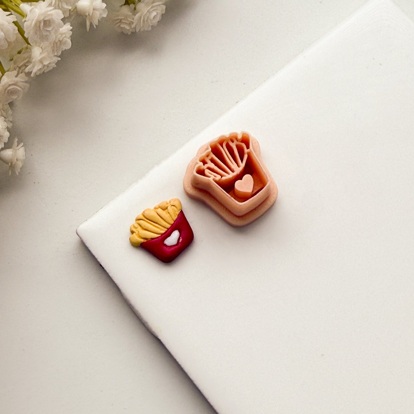 2026 French Fries | Nostalgic Food Polymer Clay Cutter