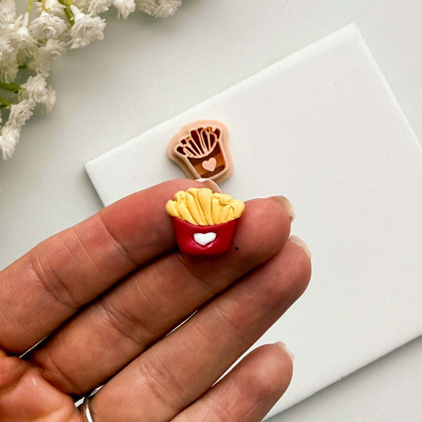 2026 French Fries | Nostalgic Food Polymer Clay Cutter