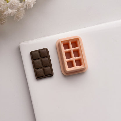 2026 Chocolate Bar | Romantic Date Polymer Clay Cutter