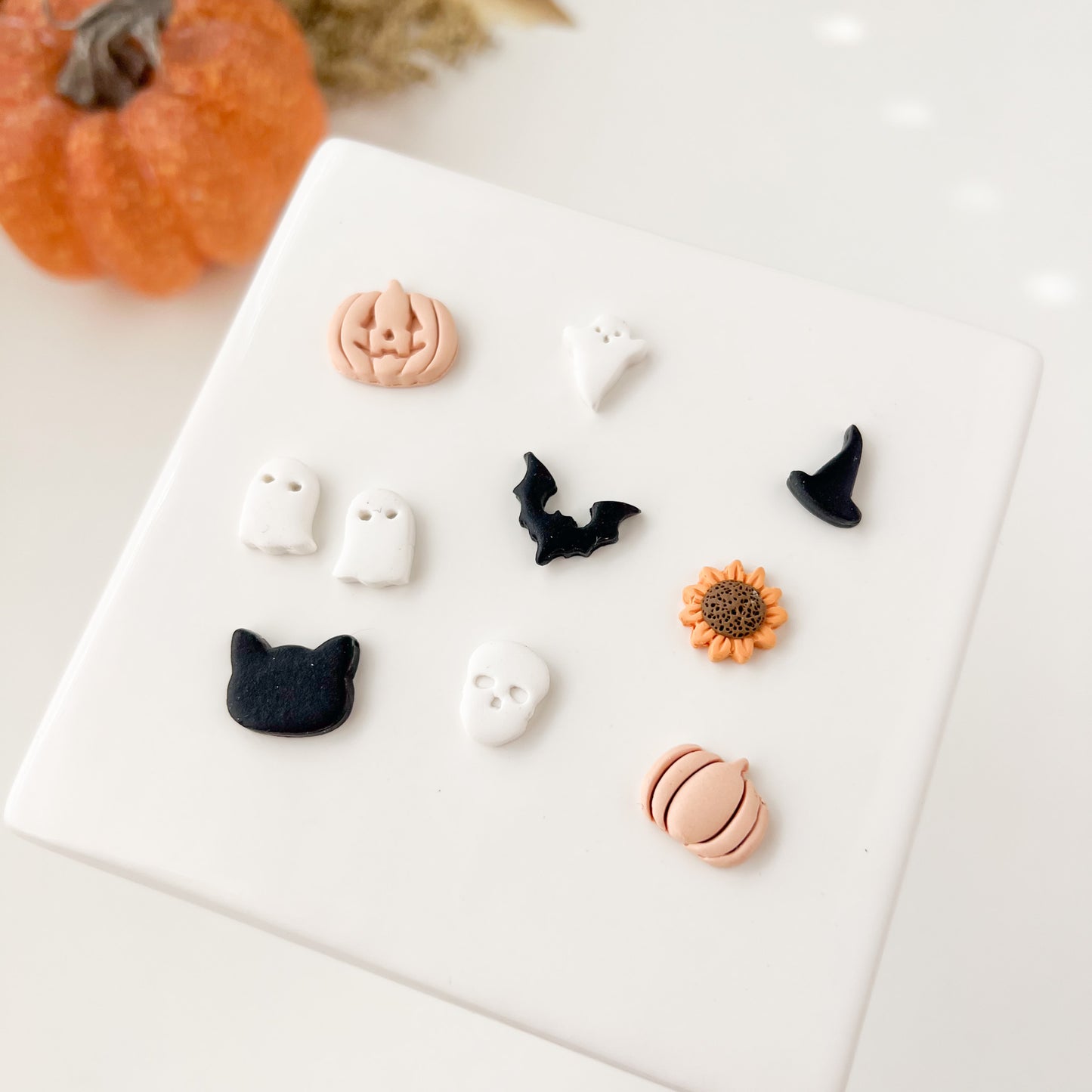 Mega Fall Stud Set Clay Cutters | Autumn Polymer Clay Cutter Set for DIY Earrings Fall-Themed Jewelry Handmade Crafting & Clay Art
