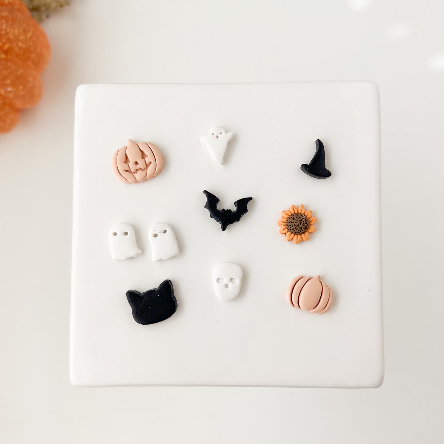 Mega Fall Stud Set Clay Cutters | Autumn Polymer Clay Cutter Set for DIY Earrings Fall-Themed Jewelry Handmade Crafting & Clay Art