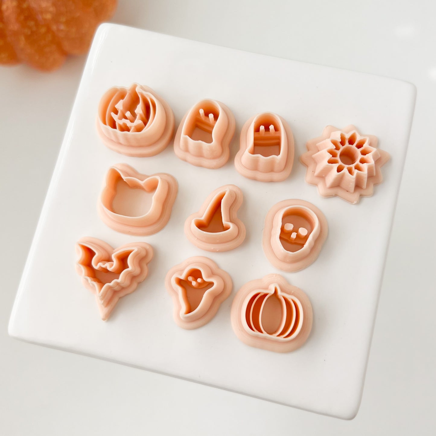 Mega Fall Stud Set Clay Cutters | Autumn Polymer Clay Cutter Set for DIY Earrings Fall-Themed Jewelry Handmade Crafting & Clay Art