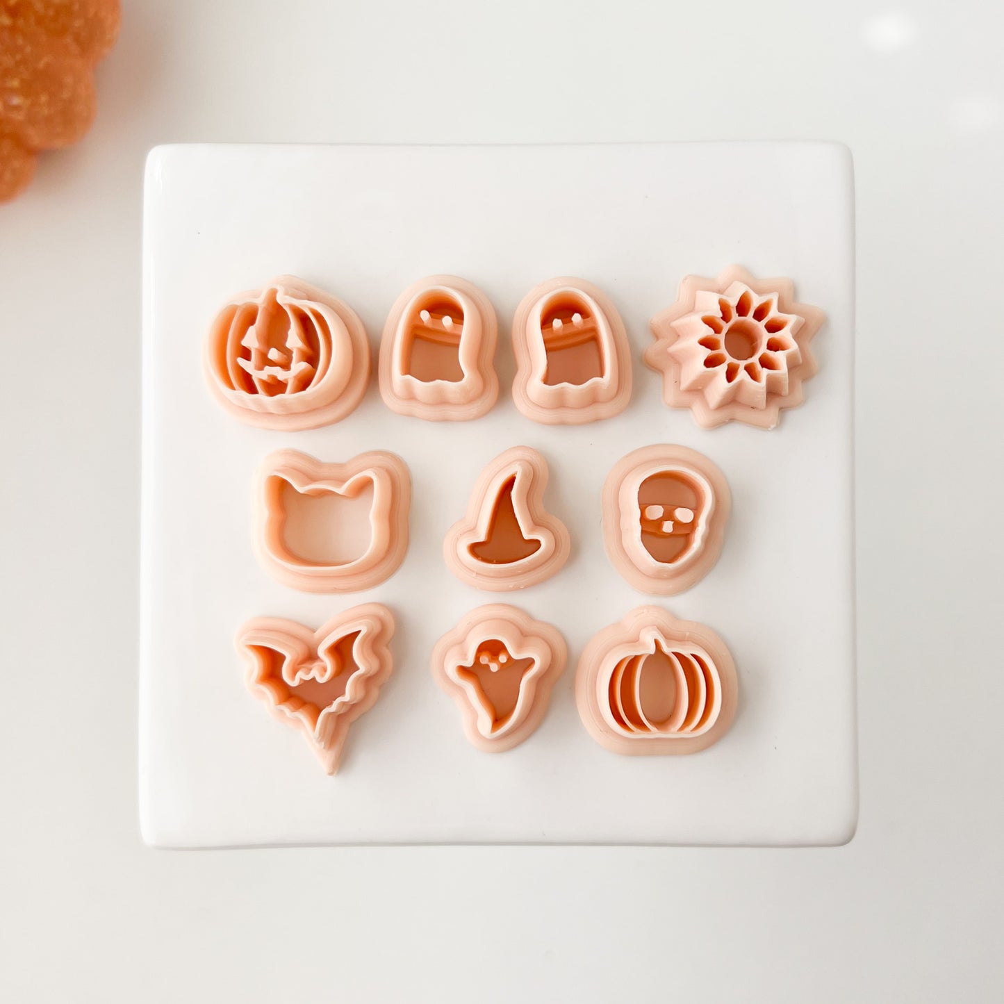Mega Fall Stud Set Clay Cutters | Autumn Polymer Clay Cutter Set for DIY Earrings Fall-Themed Jewelry Handmade Crafting & Clay Art