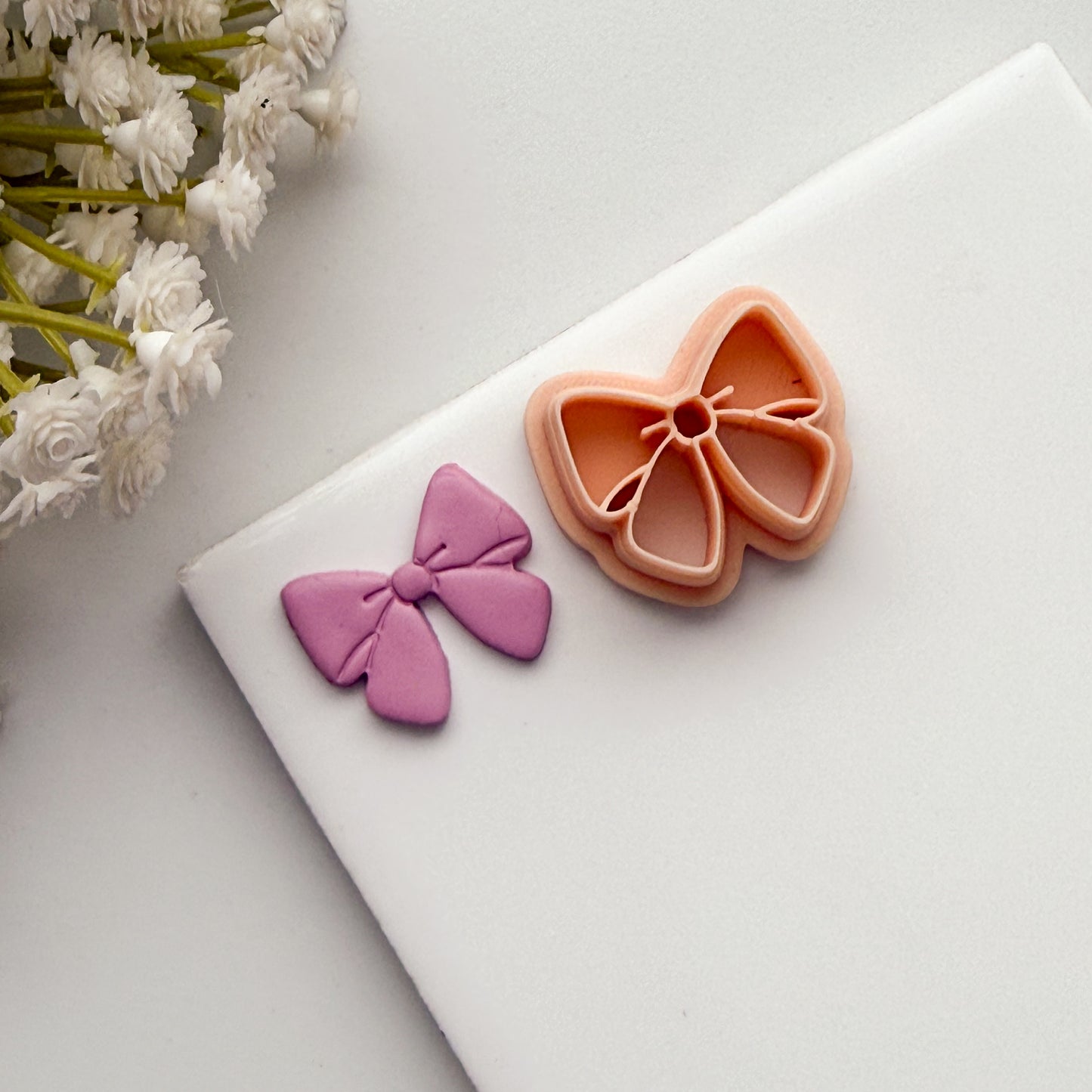 2026 Spring Bow | Spring Polymer Clay Cutter
