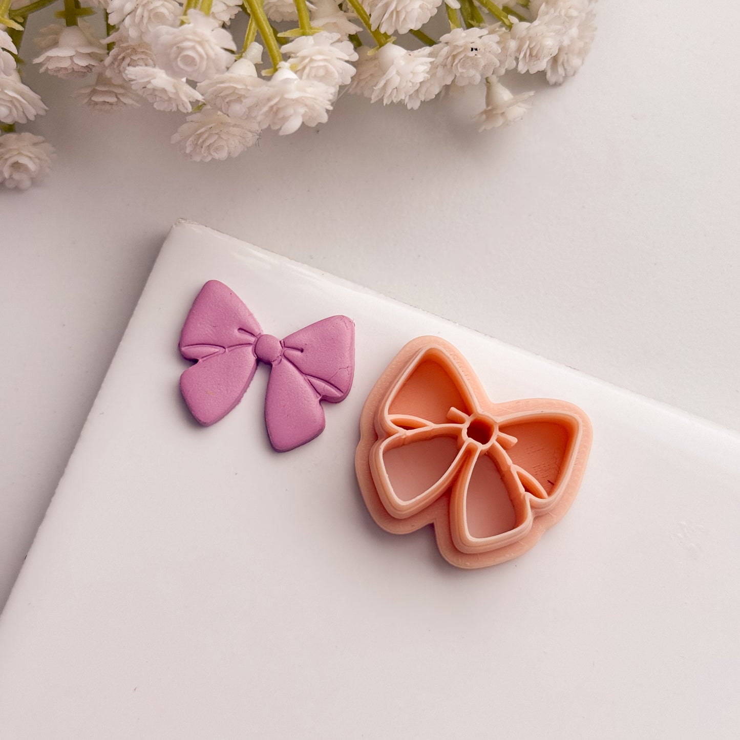 2026 Spring Bow | Spring Polymer Clay Cutter
