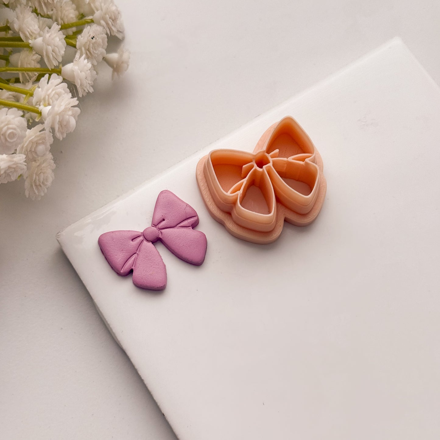 2026 Spring Bow | Spring Polymer Clay Cutter