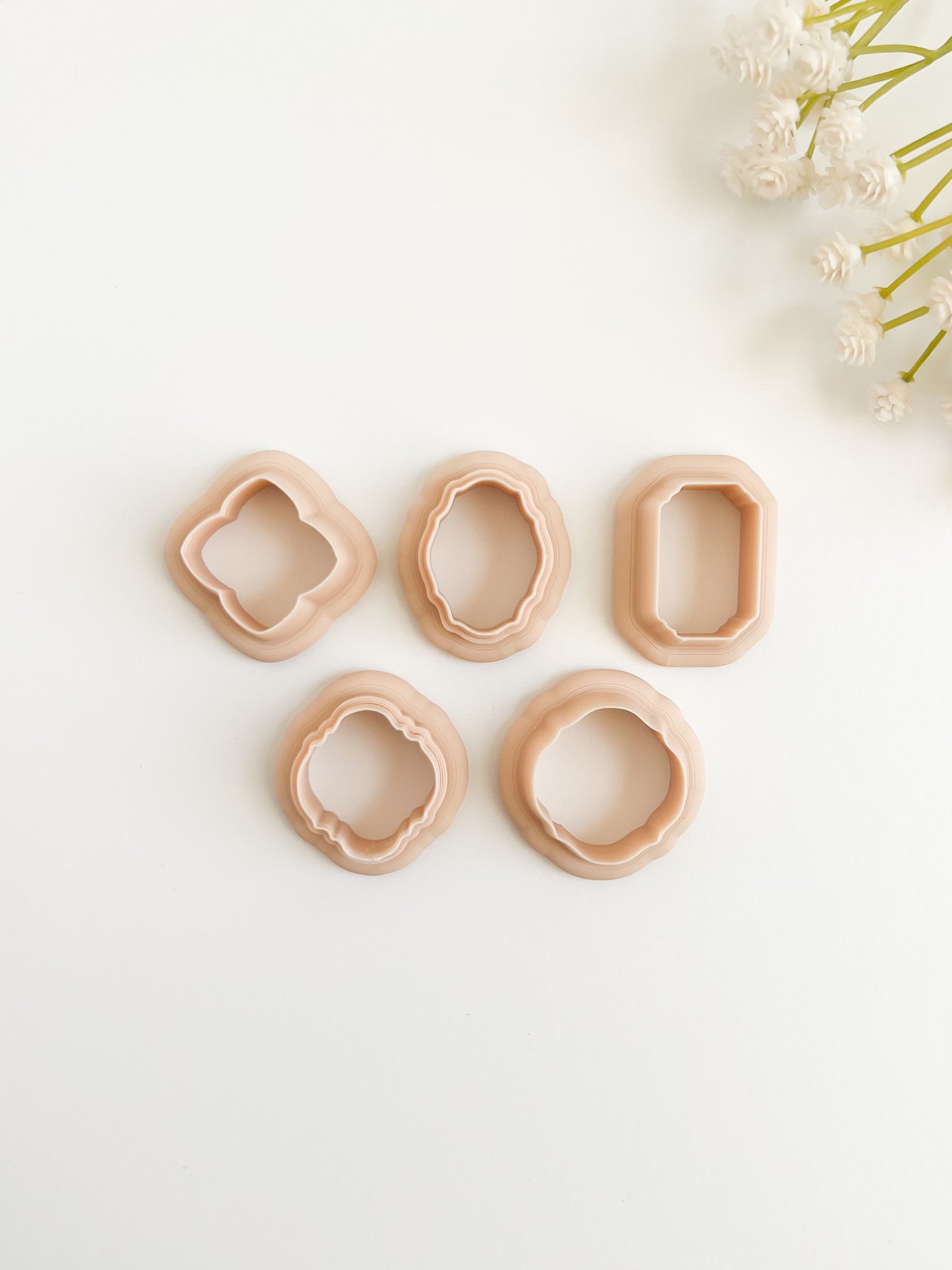 Elegant Shape Set Clay Cutter | Elegant Shape Polymer Clay Cutter Set for Handmade Earrings Chic Jewelry Making and Fashion Crafts