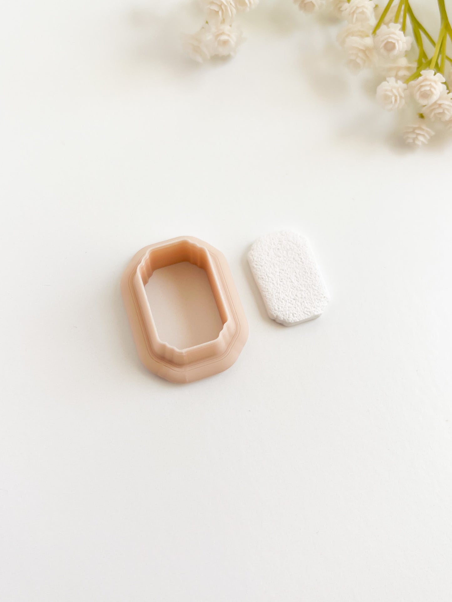 Elegant Shape No. 2 Clay Cutter | Elegant Shape No. 2 Polymer Clay Cutter for DIY Earrings Minimalist Jewelry and Trendy Crafting