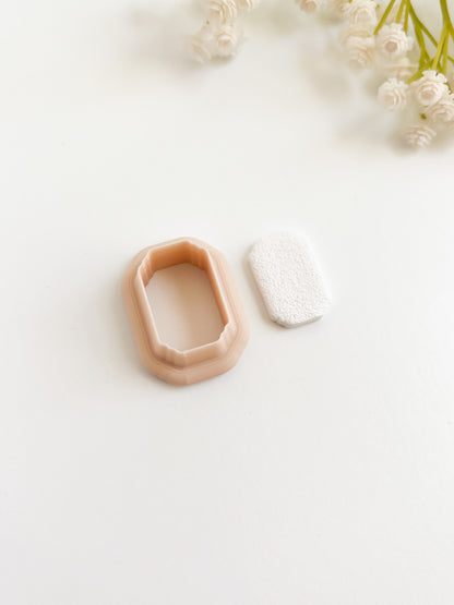 Elegant Shape No. 2 Clay Cutter | Elegant Shape No. 2 Polymer Clay Cutter for DIY Earrings Minimalist Jewelry and Trendy Crafting