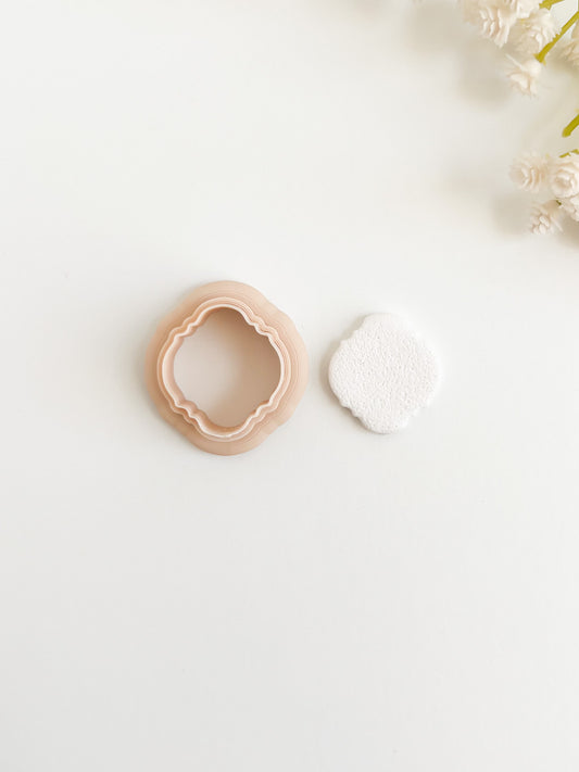 Elegant Shape No. 4 Clay Cutter | Elegant Shape No. 4 Polymer Clay Cutter for DIY Earrings Luxury Jewelry and Modern Handmade Designs