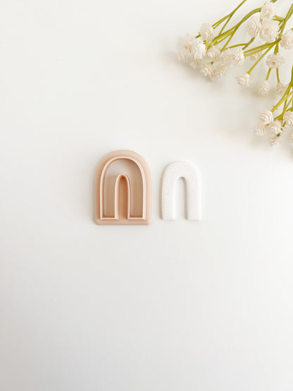 Skinny U Shape Clay Cutter | Minimalist Polymer Clay Cutter for DIY Earrings and Geometric Jewelry