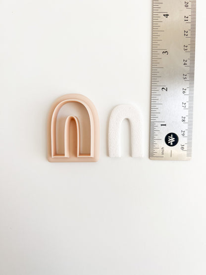 Skinny U Shape Clay Cutter | Minimalist Polymer Clay Cutter for DIY Earrings and Geometric Jewelry