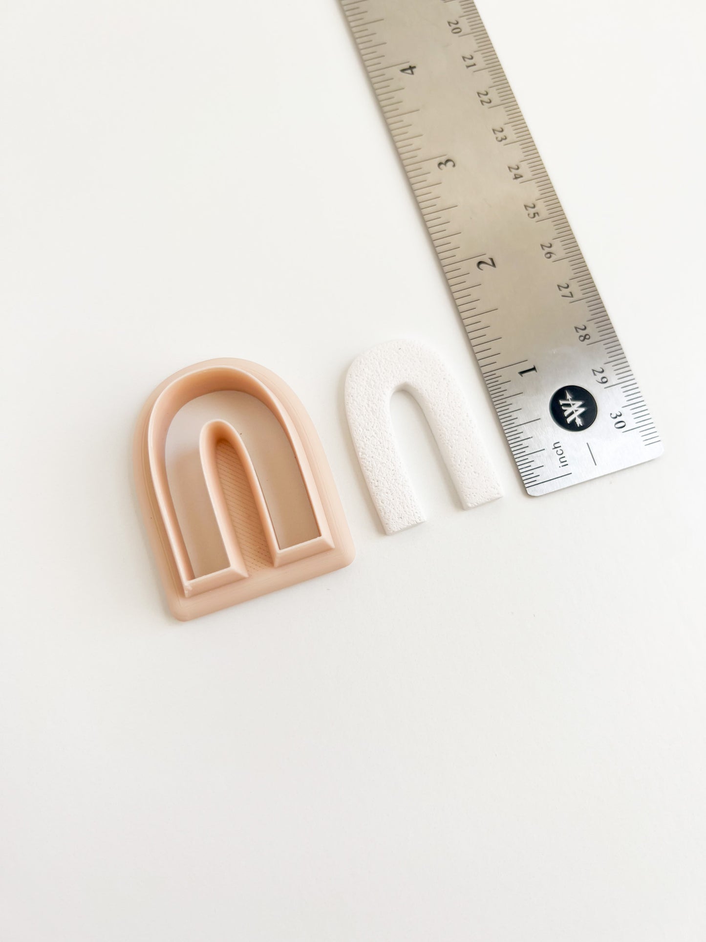 Skinny U Shape Clay Cutter | Minimalist Polymer Clay Cutter for DIY Earrings and Geometric Jewelry