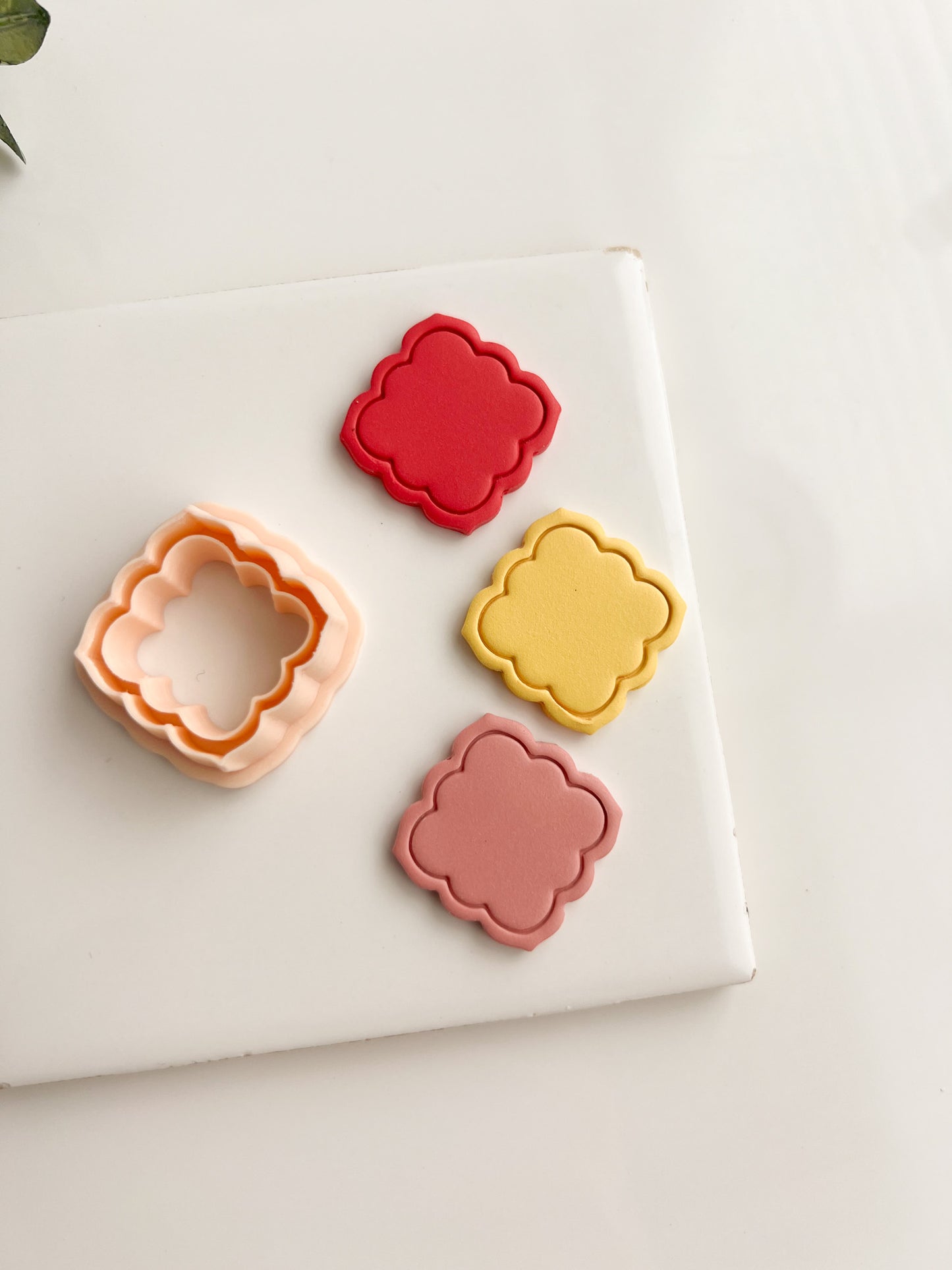Elegant Shape No. 12 Clay Cutter | Elegant Shape No. 12 Polymer Clay Cutter for DIY Earrings Fancy Jewelry and Luxury Crafting